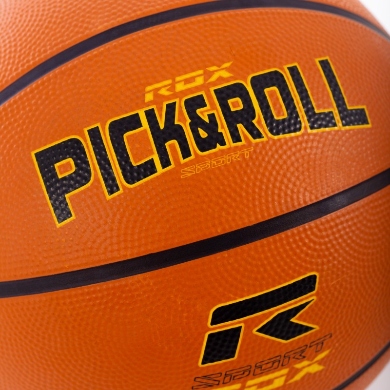Rox Nylon Pick&roll Basketball Ball Naranja