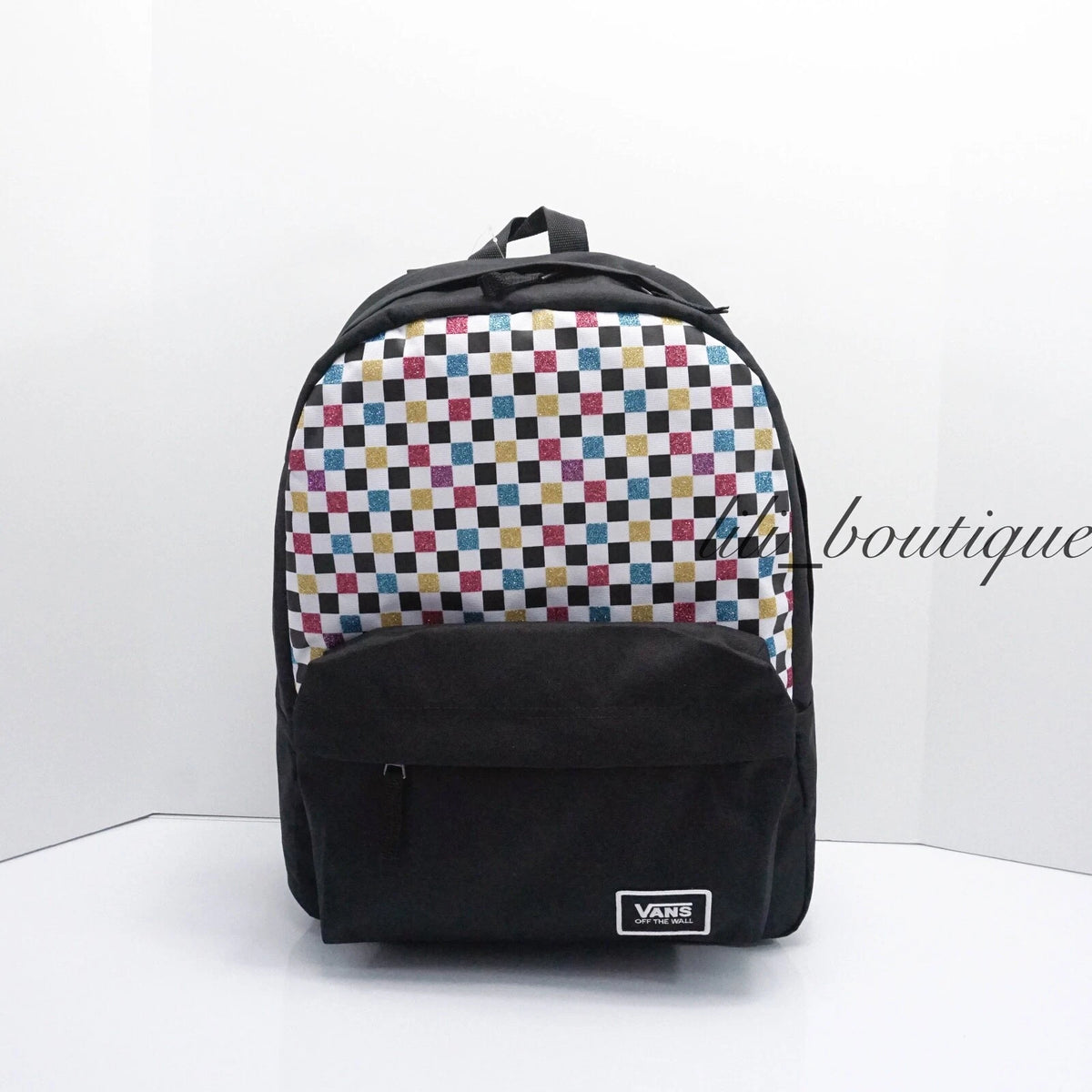 Zaino classico scuola Vans Realm Glitter