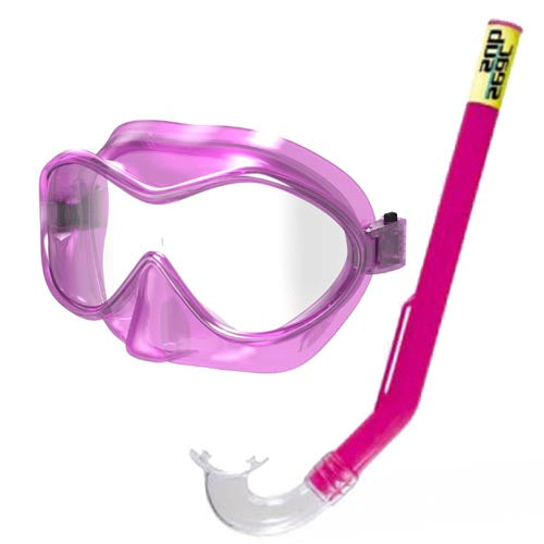 Seac Children's Snorkel Set Baia Pink