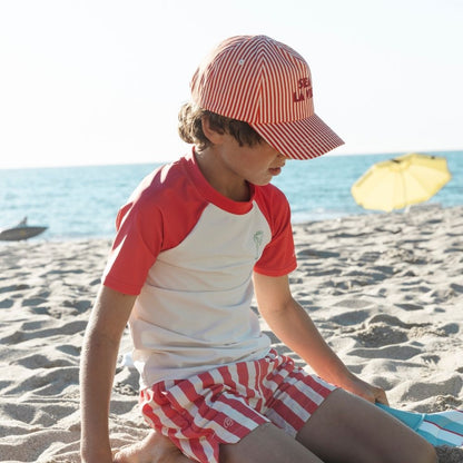Casquette Swim Essentials - Beige/rose - Sea La Vie