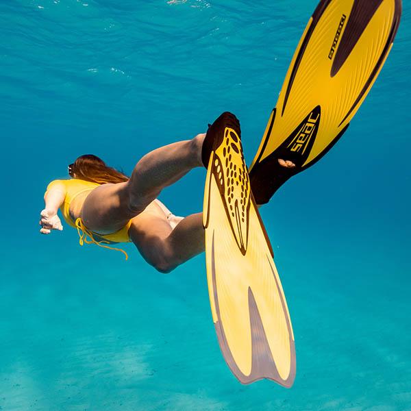 Seac Swim Fins Speed Yellow