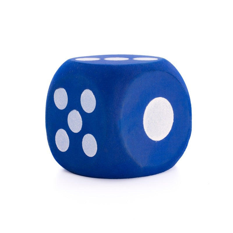 Set 3 dobbelstenen 7 cm Supersafe Zwart