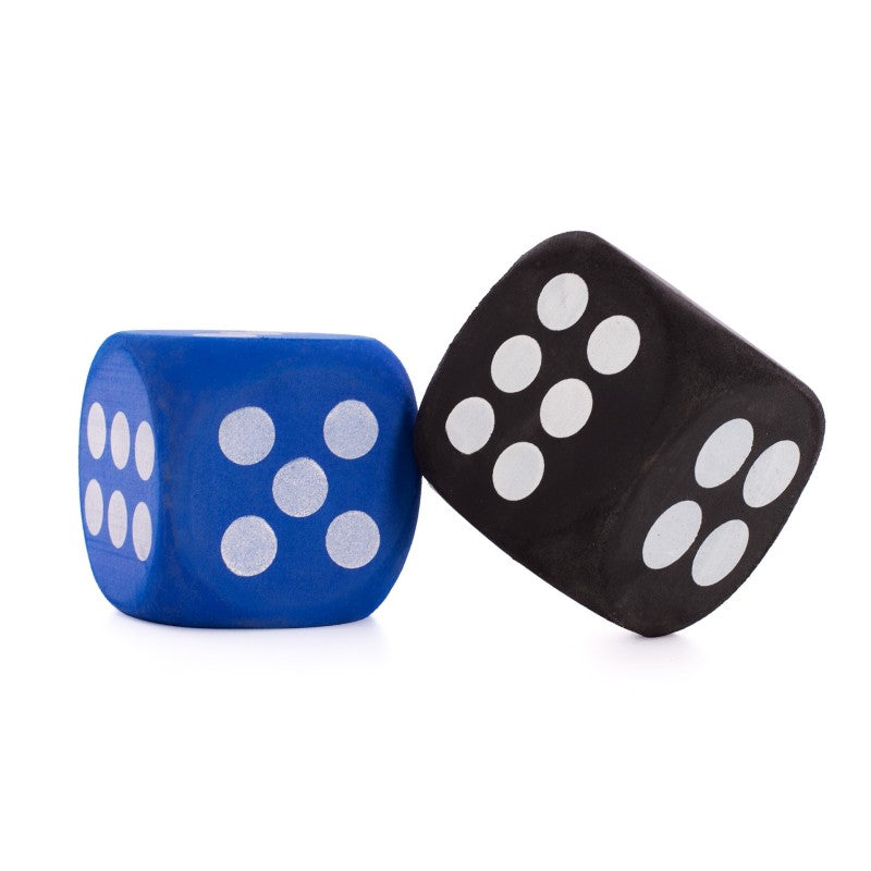 Set 3 Dices 7cm Supersafe Azul