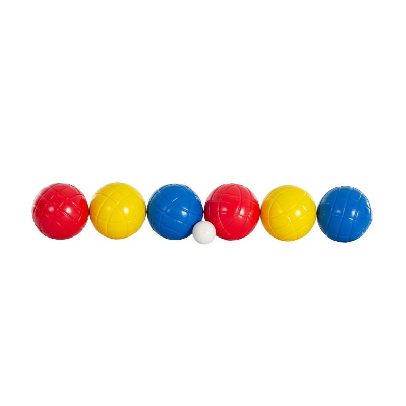 Set van 6 pvc-petanqueballen