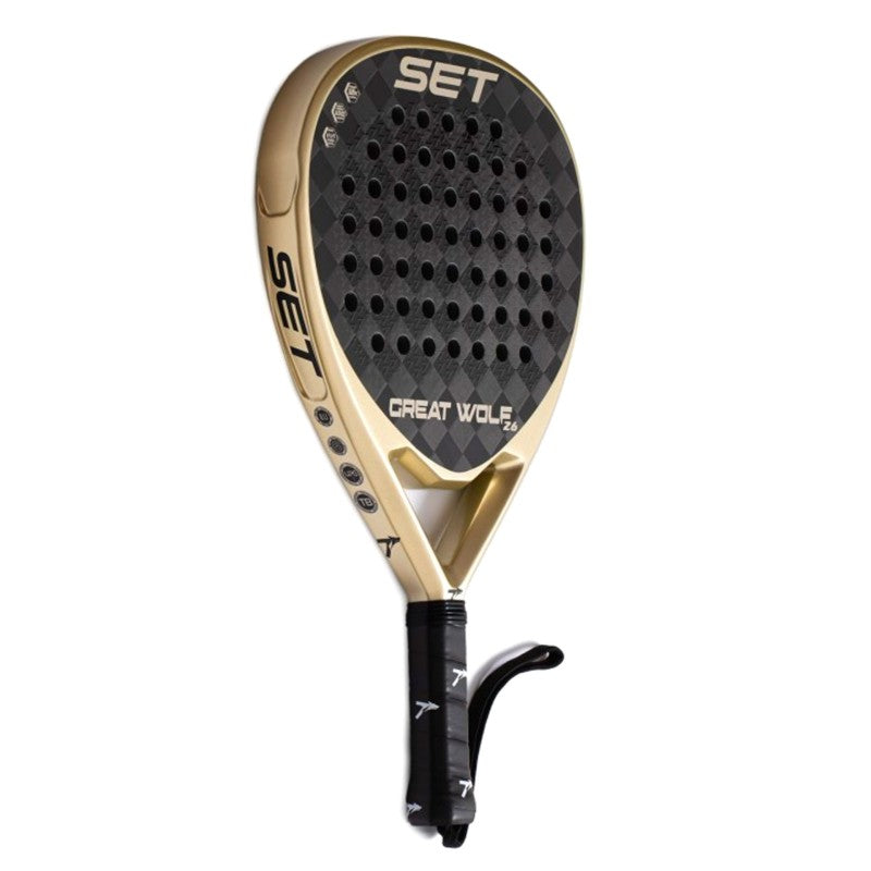 Set Great Wolf Padel Racket Multicolor