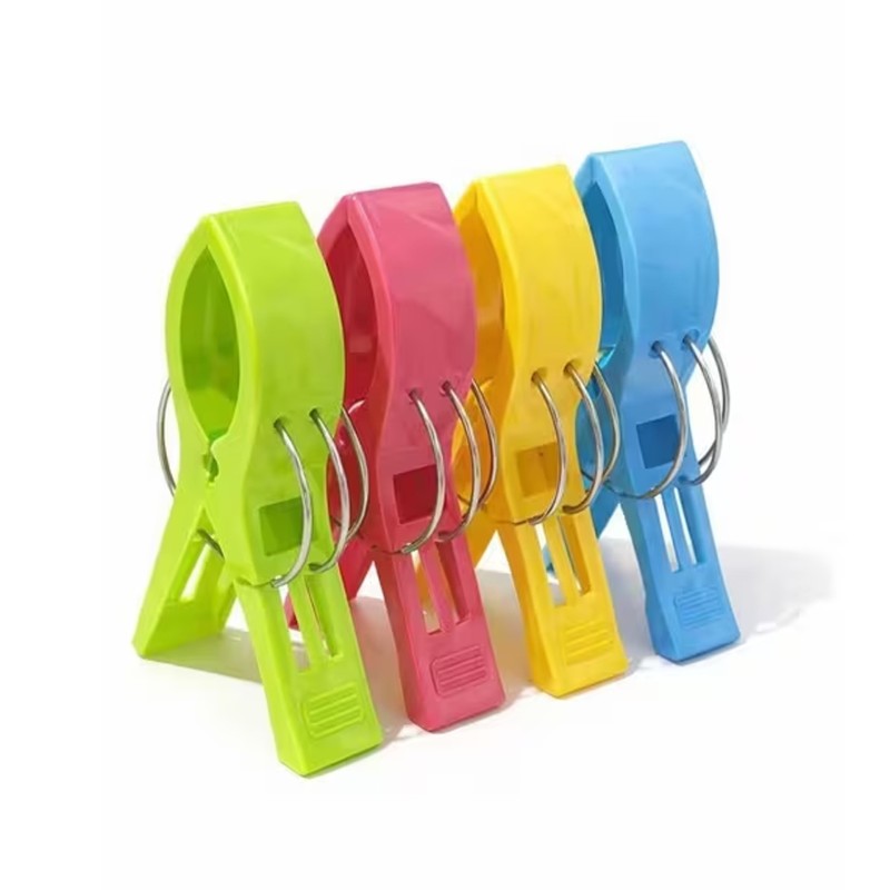 Set Of 4 Softee Towels Clips