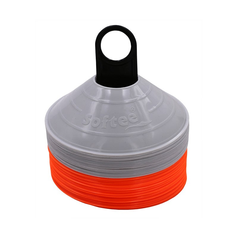 Комплект маркери Cone Softee Gris/Naranja Flúor