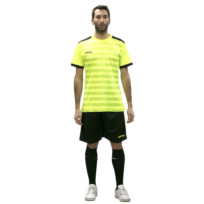 Set Softee Leader Child Amarillo Flúor/Negro 6 Años