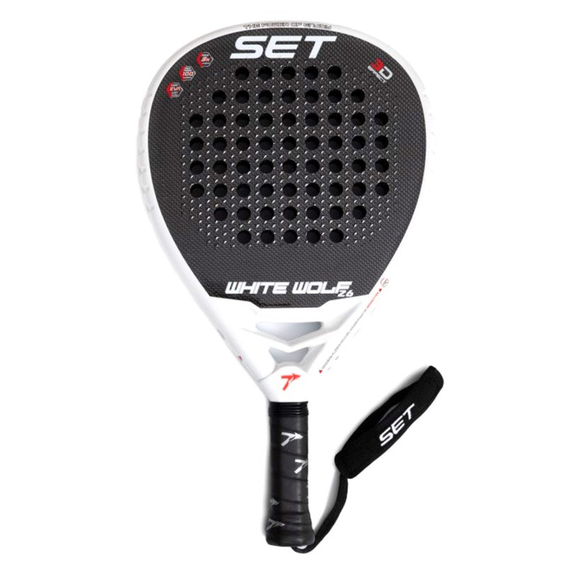 Sæt White Wolf Padel ketcher