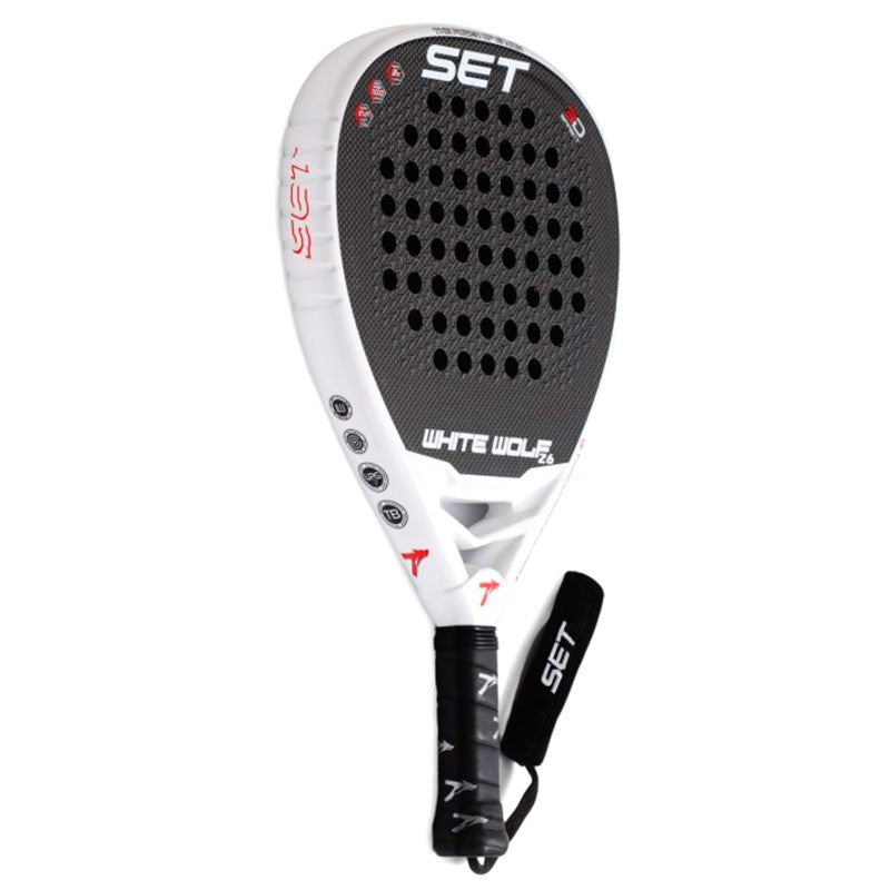 Sada White Wolf Padel Racket Multicolor