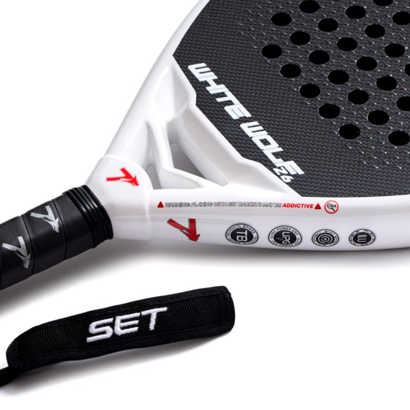 Sada White Wolf Padel Racket Multicolor