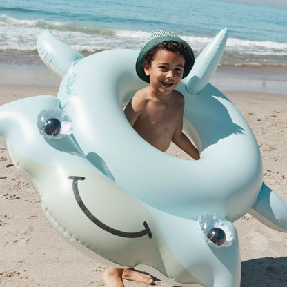Swim Essentials Zwemring - Blauw - Hunter The Hammerhead - Haai - Ø 95 Cm