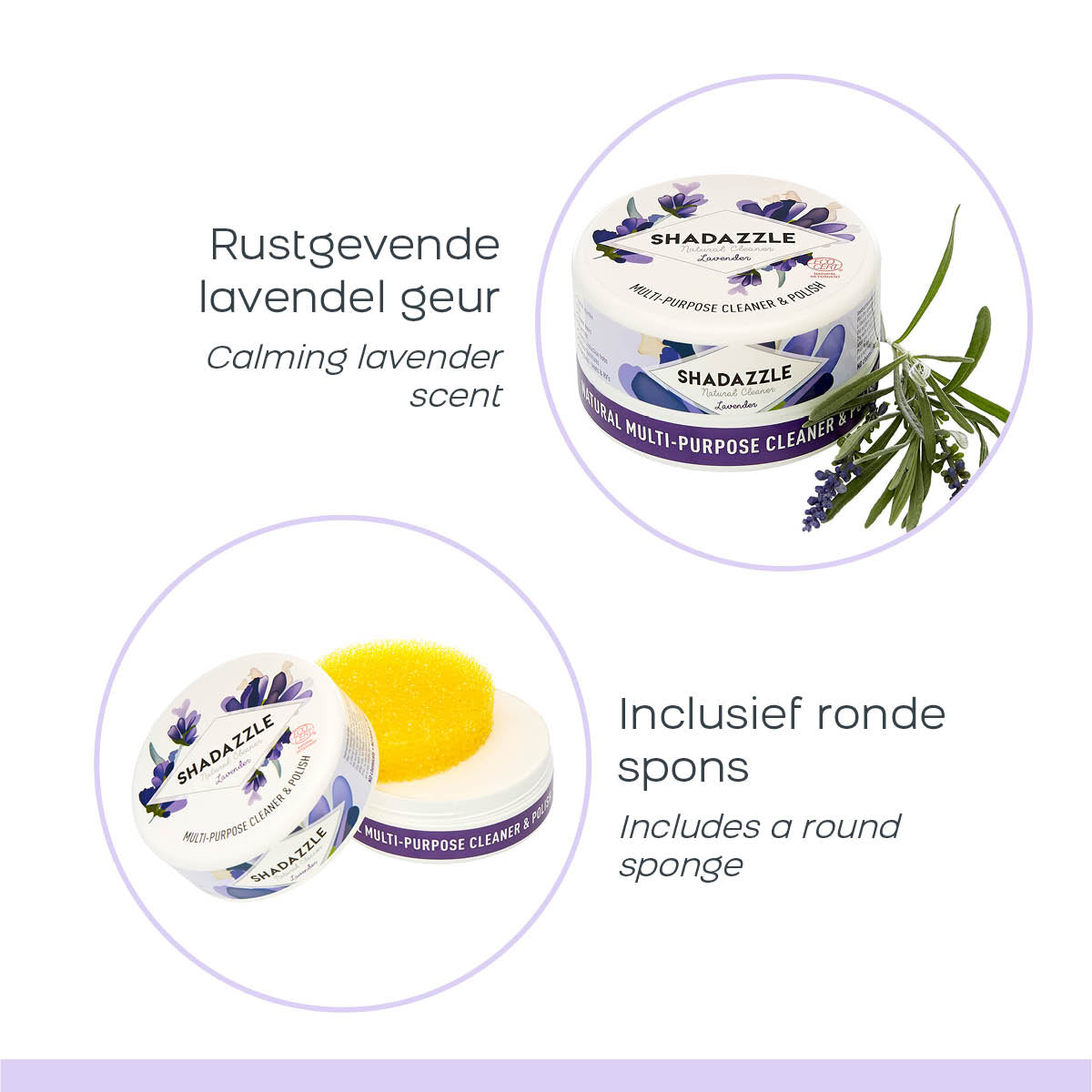 Shadazzle Cleaner – Lavendel – Mehrzweckreiniger und Politur