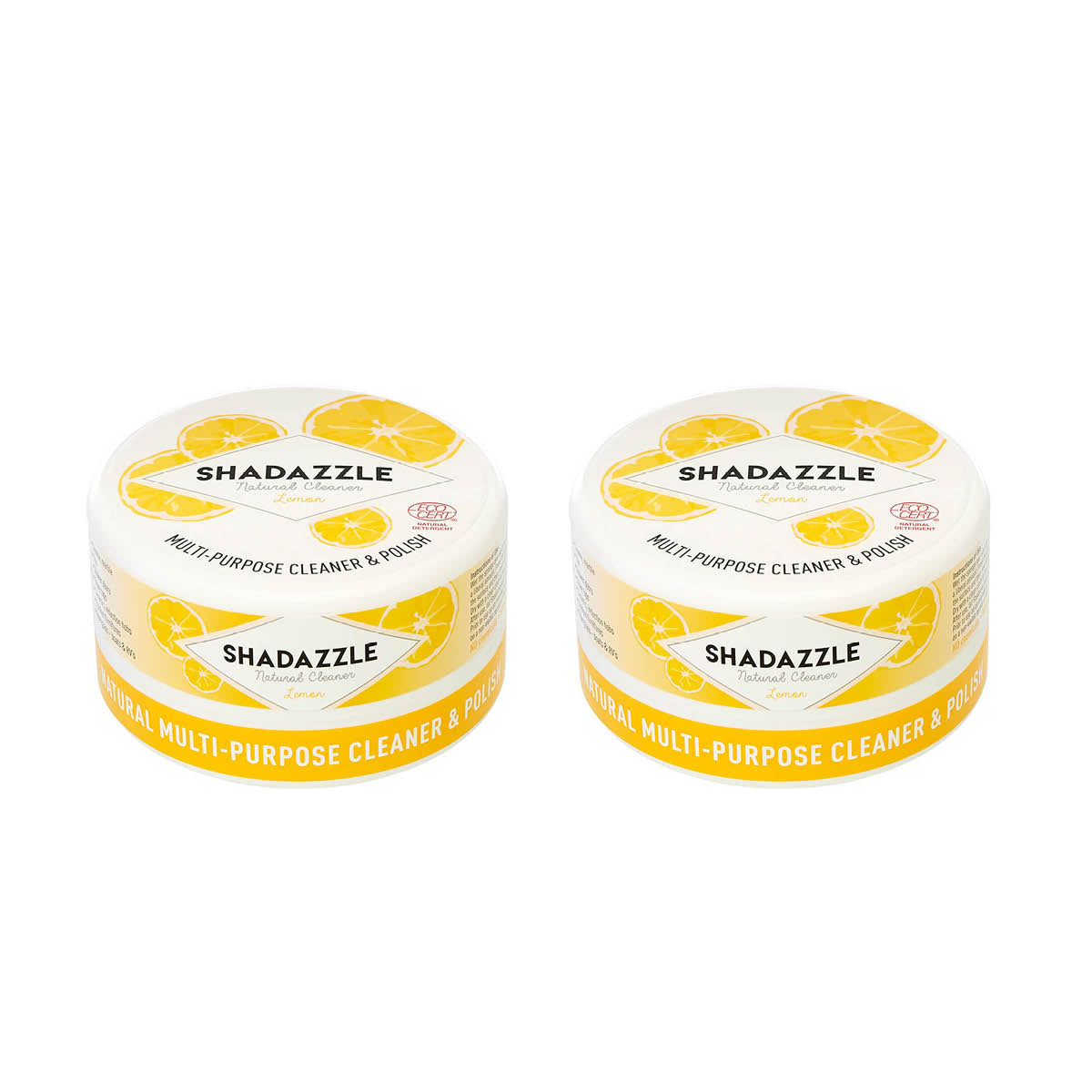 Shadazzle Cleaner – Set di 2 al limone – Detergente e lucidante multiuso