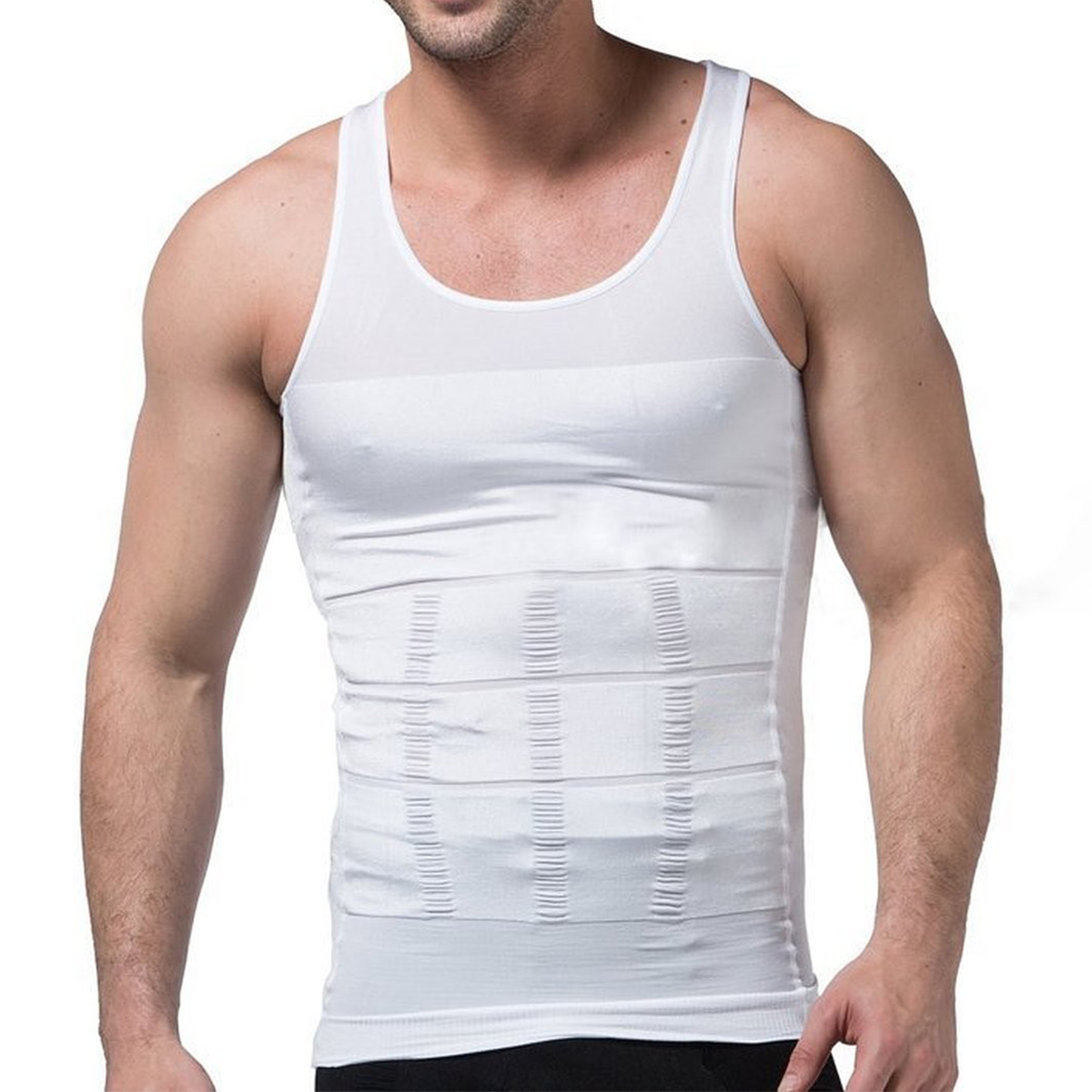 Camicia Slim Uomo - Bianco - M