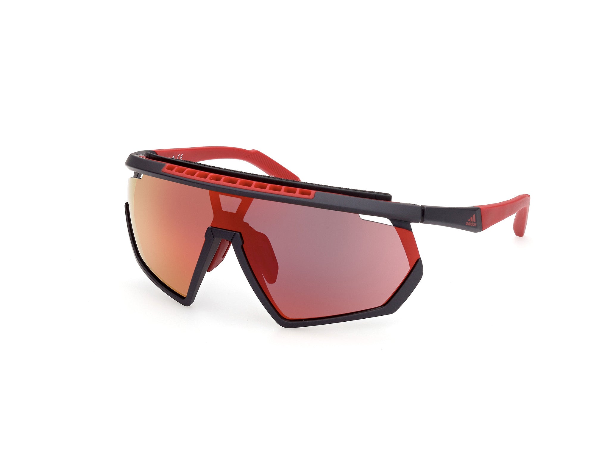 Sunglasses Adidas Sport Sp0029-h Matte Black/roviex Mirror