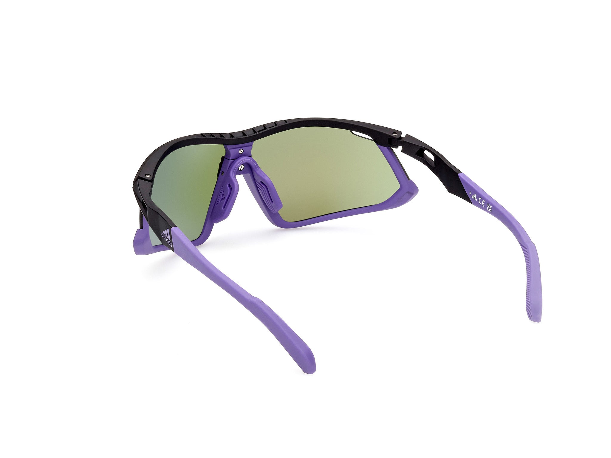Sonnenbrille Adidas Sport Sp0055 Schwarz/Farbverlauf Oder Spiegelviolett