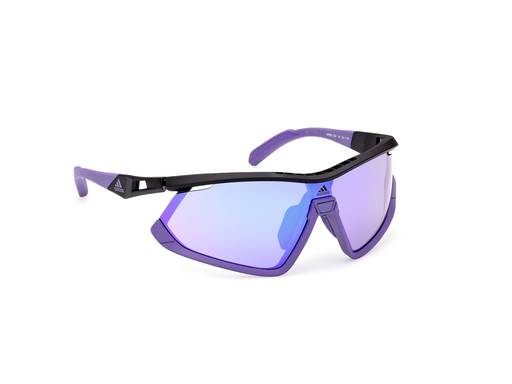 Слънчеви очила Adidas Sport Sp0055 Black/gradient Or Mirror Violet