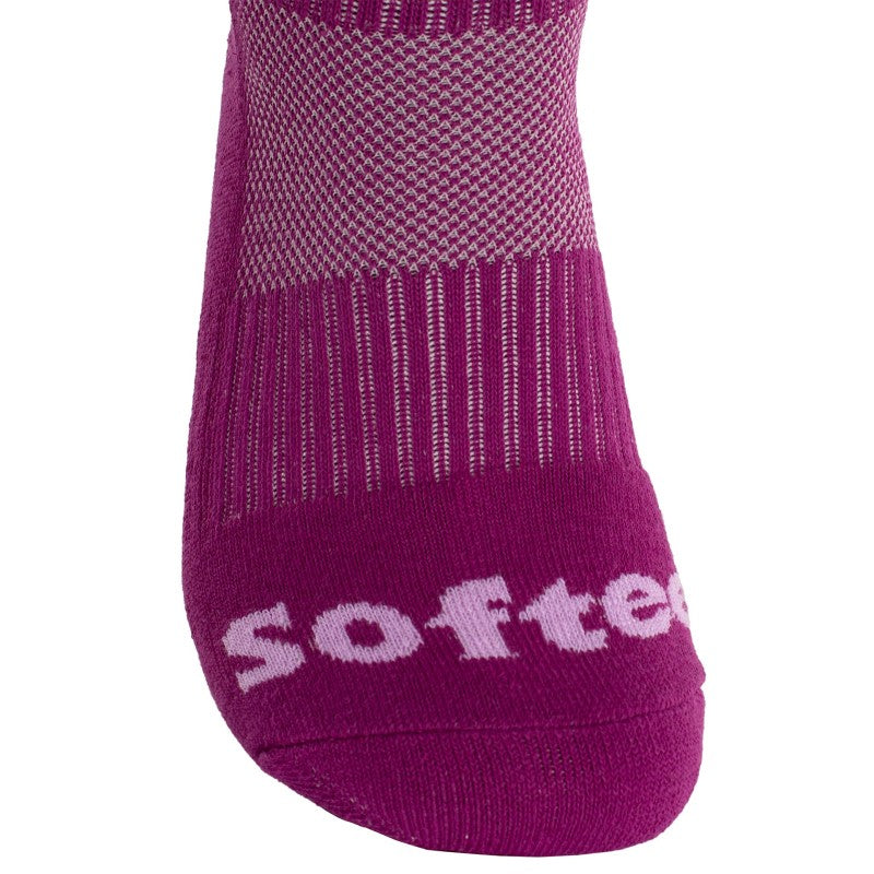 Sokken Softee Doble Negro/Blanco 35-38