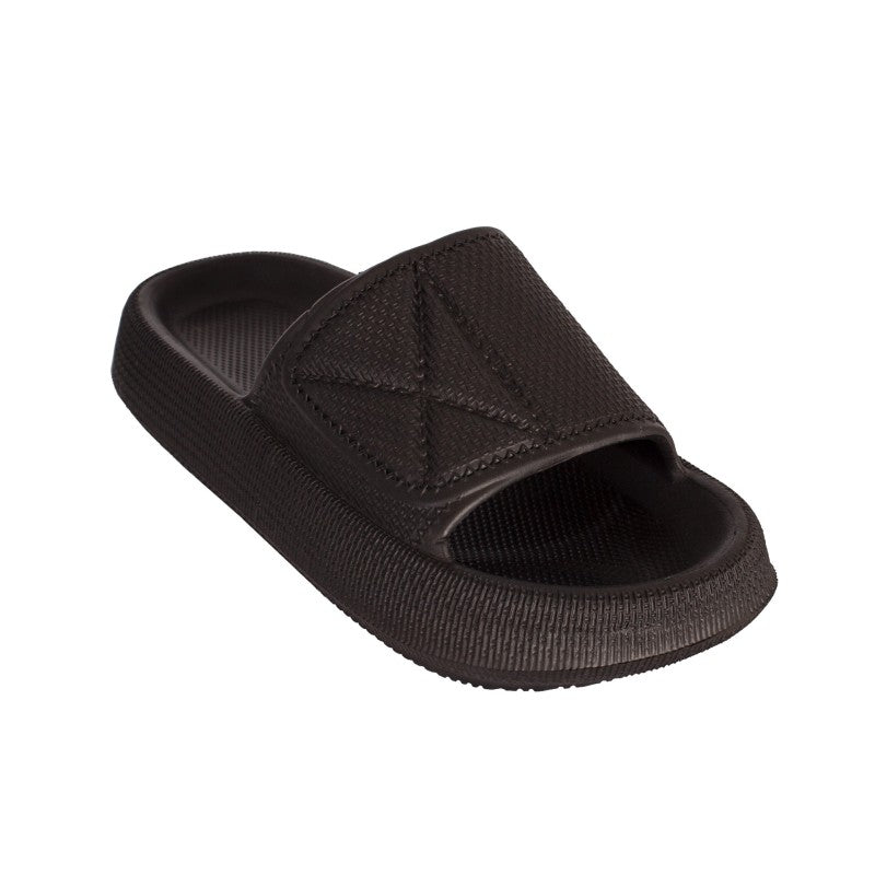 Softee Cross-slippers Zwart