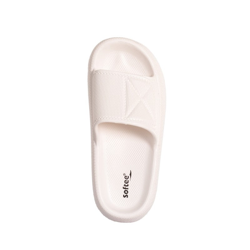 Softee Cross-slippers Zwart