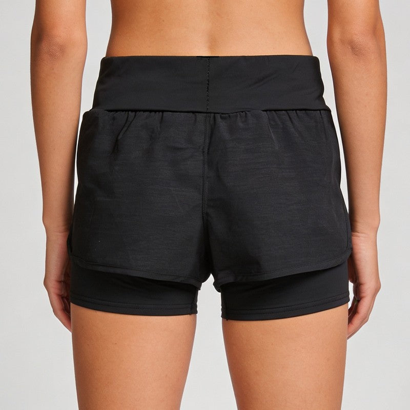 Softee Dual-fit Damen Shorts Negro