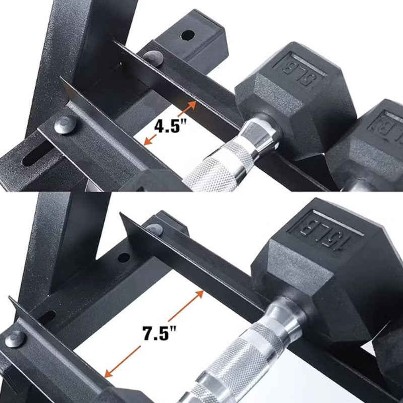 Softee Dumbbell Rack For Hexagonal Dumbbells