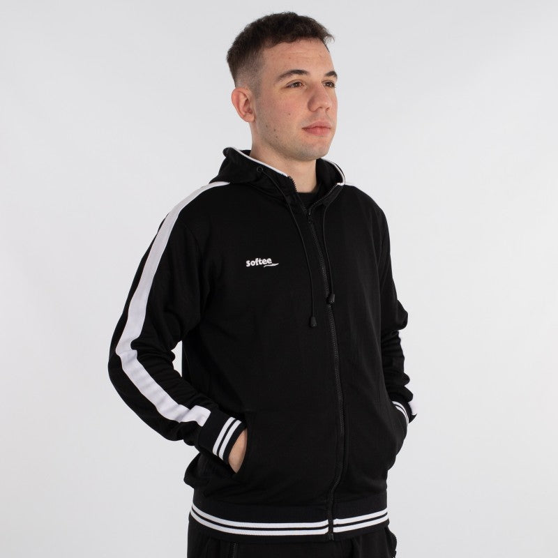 Softee Fed Kid trainingspak zwart/blanco 6 jaar