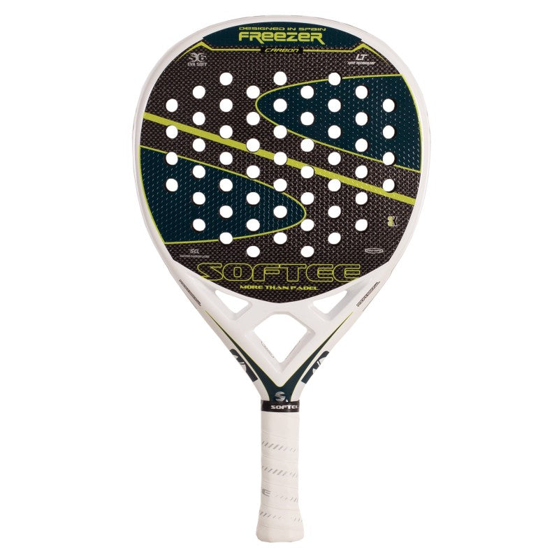Softee Freezer Carbon 3k Petrol Padel Racket Multicolor