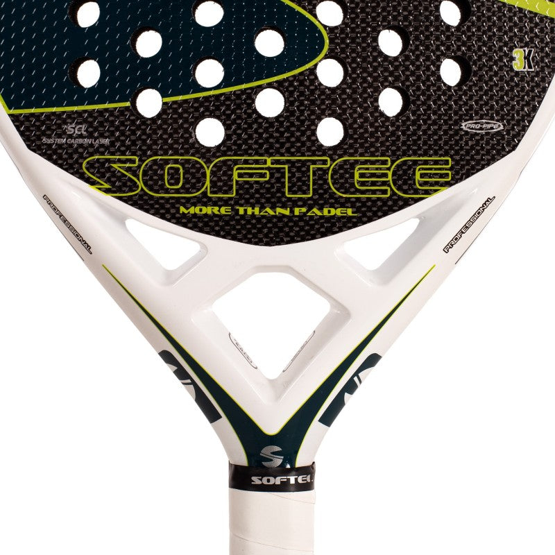 Softee Freezer Carbon 3k Petrol Padel Racket Multicolor