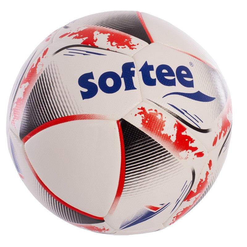 Pallone da calcio ibrido Softee Liverpool Bianco/Rosso/Nero