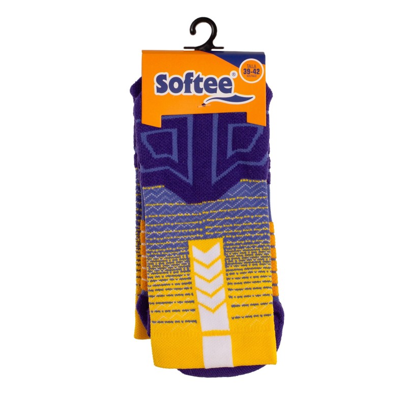 Skarpetki Softee Los Ángeles Violeta/Amarillo 35-38