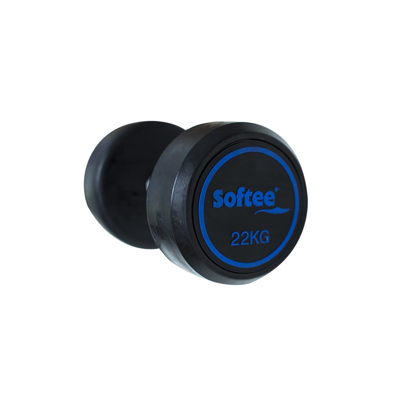 Softee Modern Dumbbells Negro 4 Kg