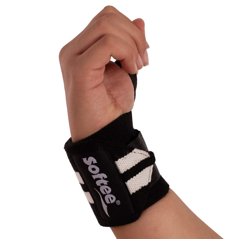 Softee Muscle Compression Wristband Negro ÚNICA