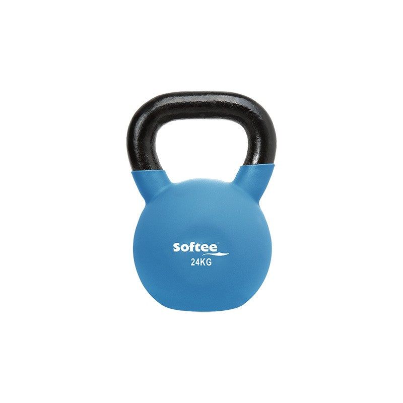 Softee Neoprene Kettlebell Multicolorido 4 Kg