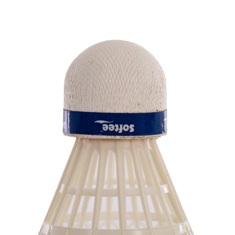 Softee Nylon Ii Volante Bádminton 6 Unidades Amarillo ÚNICA