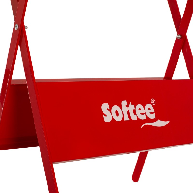 Softee Padel/tennis/badminton Racket Holder Rojo