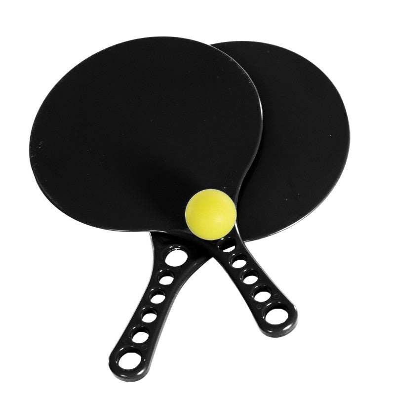 Ensemble de raquettes Softee Palm Abs avec balle noir