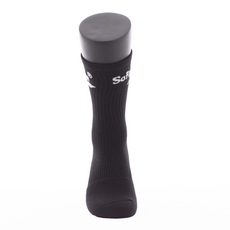 Softee Premium Halfhoge Sokken Zwart/Blanco 35-38