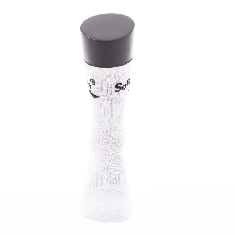 Softee Premium Halfhoge Sokken Zwart/Blanco 35-38