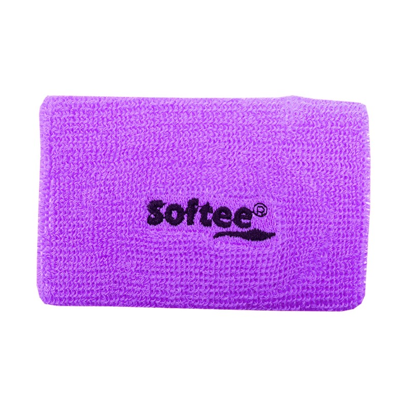 Softee Wide Wristband Amarillo ÚNICA