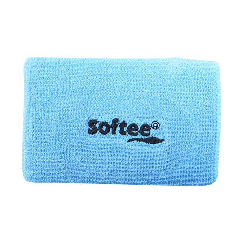 Softee Wide Wristband Azul ÚNICA