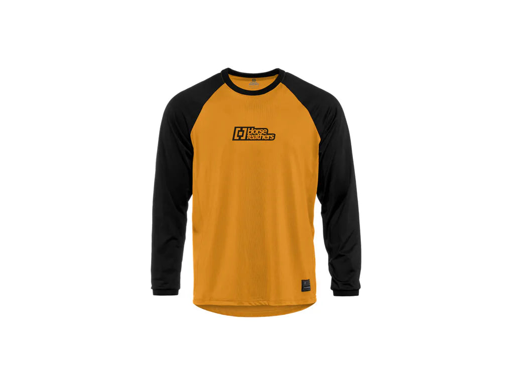 Horsefeathers Spike Ls Bike Jersey (sunflower/black)