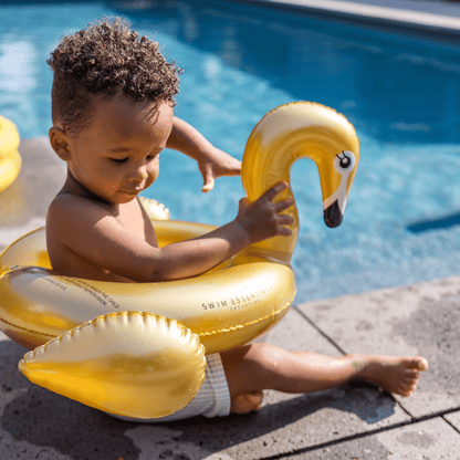 Swim Essentials Spaltring Schwan – Golden – Dreamscape – Ø 55 cm