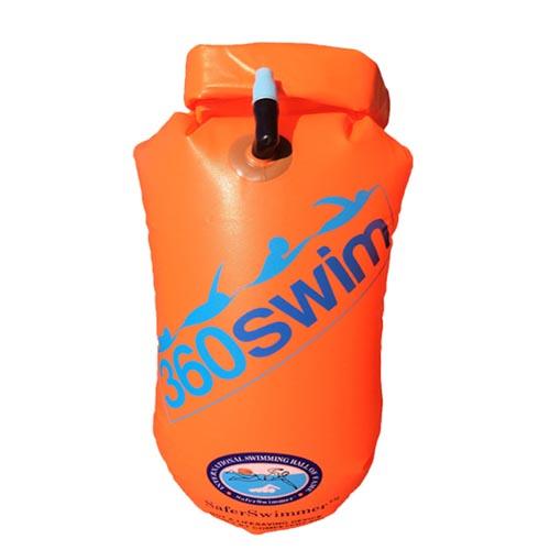 Plavecká bója 360swim™ Ultra Drybag | Stredná | Oranžová