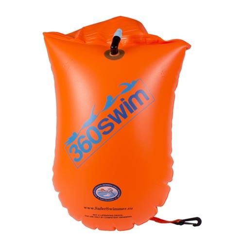 360swim™ Classic Drybag Swimming Buoy | Large | Orange**