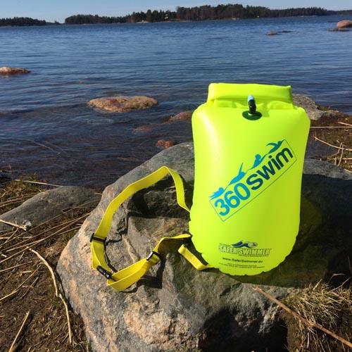 Plavecká bójka 360swim™ Classic Drybag | Veľký | zelená**