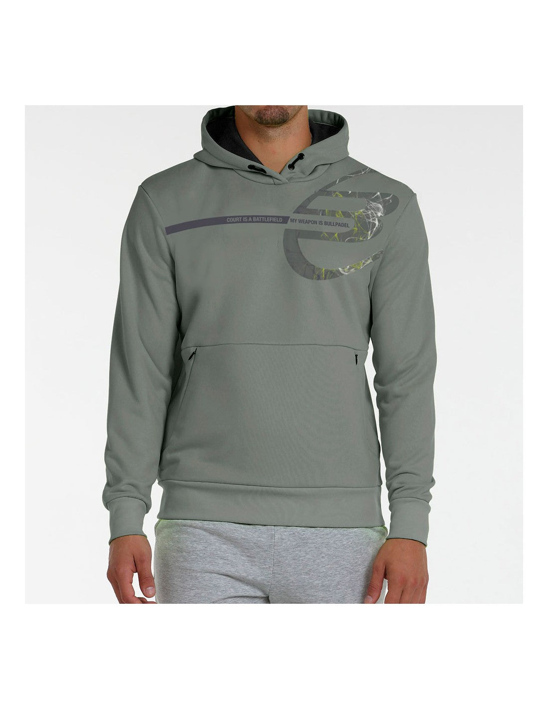 Bullpadel Baiona Olive Green pulóver