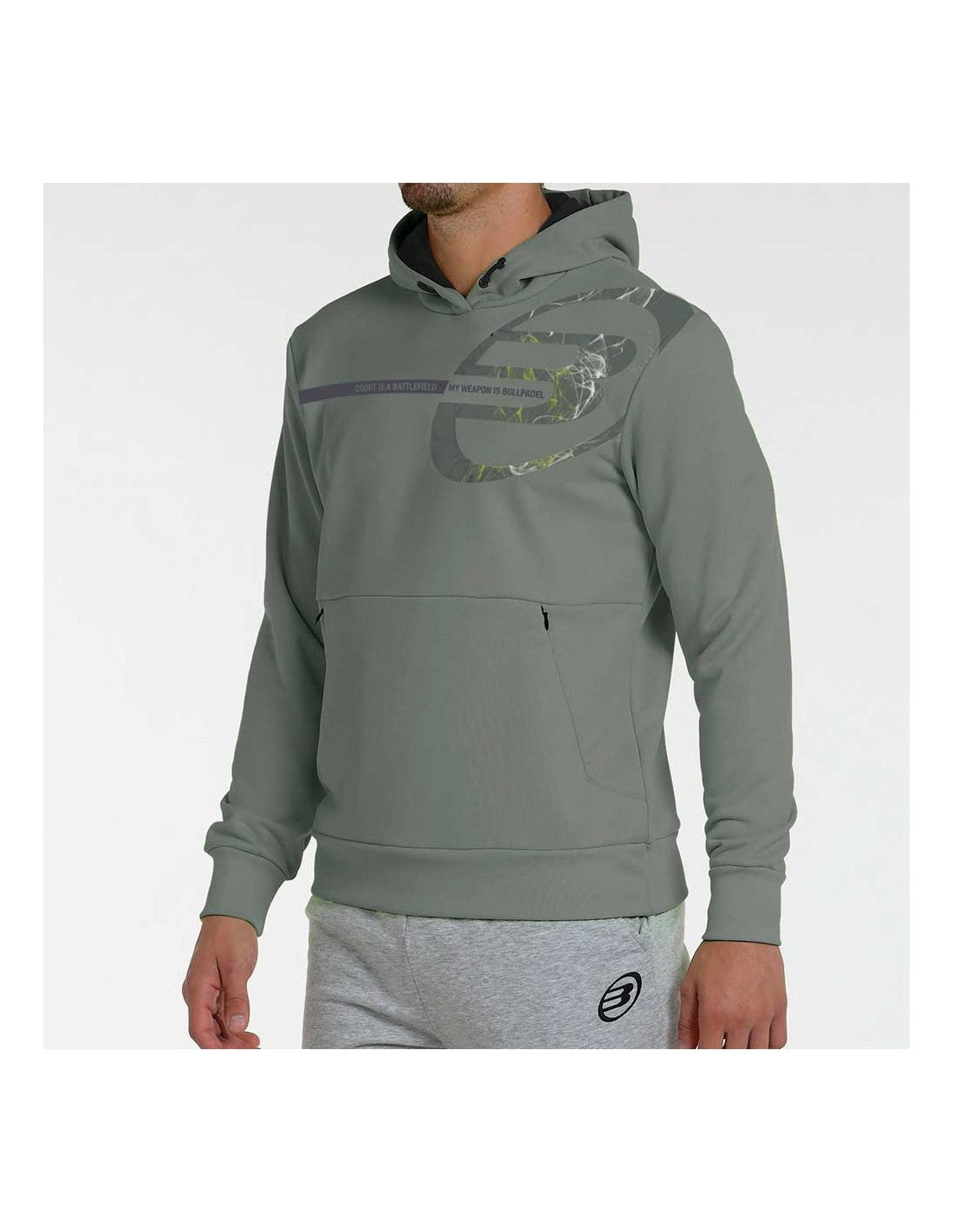 Bullpadel Baiona Olive Green pulóver