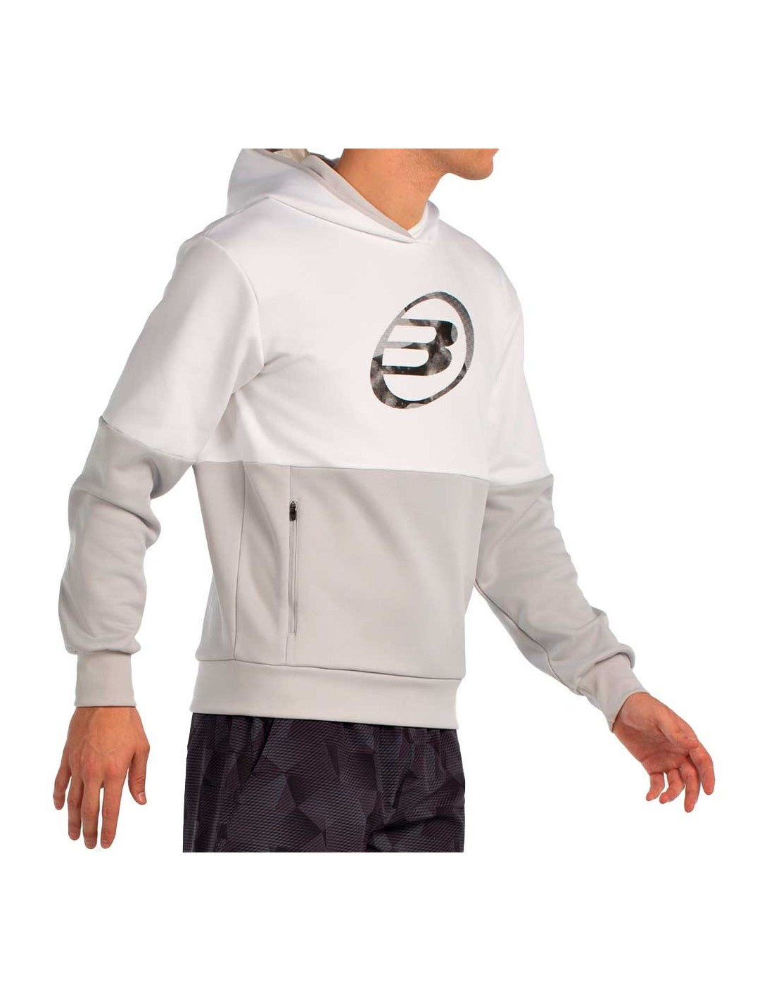 Суичър Bullpadel Boyal Бял XL
